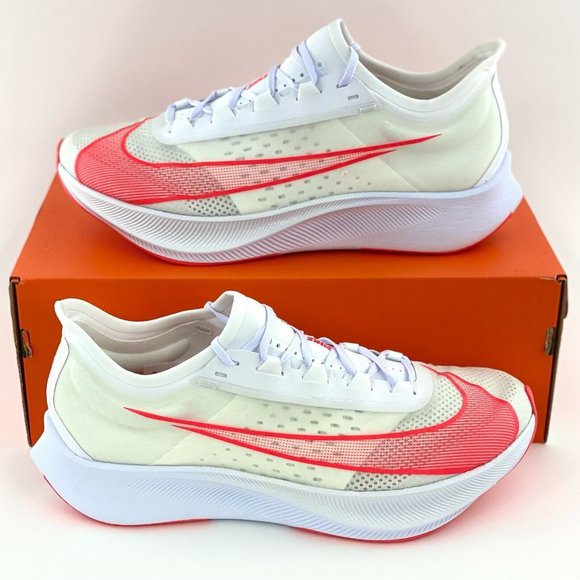 Nike Other - Nike Zoom Fly 3 Laser Crimson Men's Size 14 Running Shoes Red White